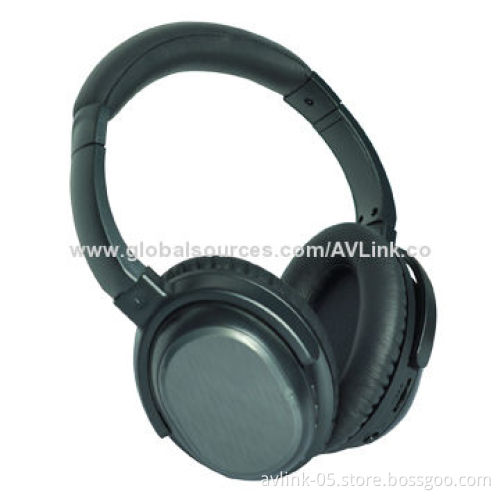 3-in-1 Active Noise Canceling Bluetooth Wireless Stereo Aviation Headphones with 3.5mm Line-in Jack